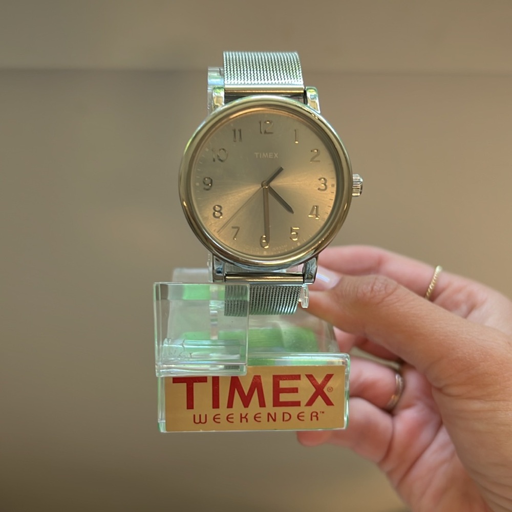 Stainless Steel Timex watch